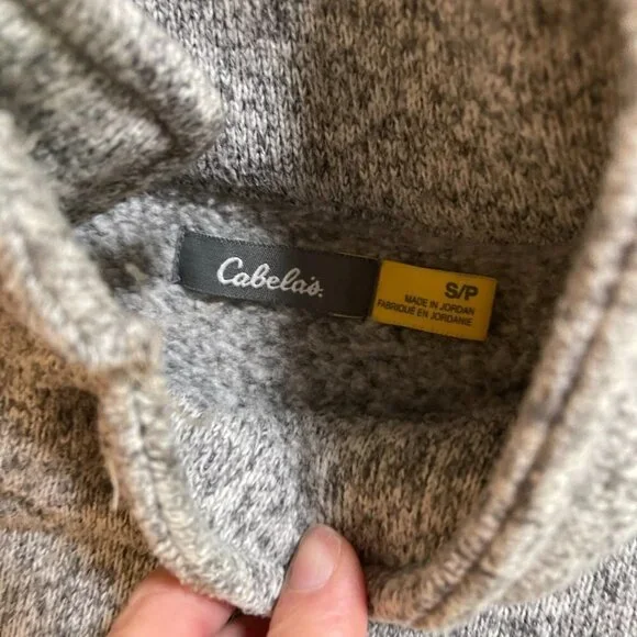 Cabela's Women's Sweater in Size S Buttons at Collar Super Soft! - Picture 6 of 8